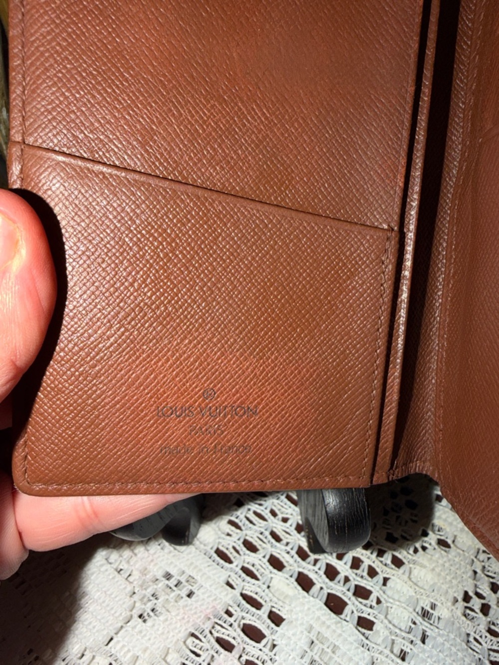 Louis Vuitton Monogram Slim Long Wallet in Brown/Gold Monogram - Picture 4 of 9